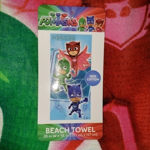 Pj mask beach towel